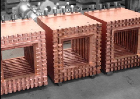 Produto: Blocos de refrigeração para saída do metal e escória